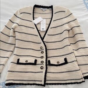 NWT Veronica Beard Ceriani Knit Jacket